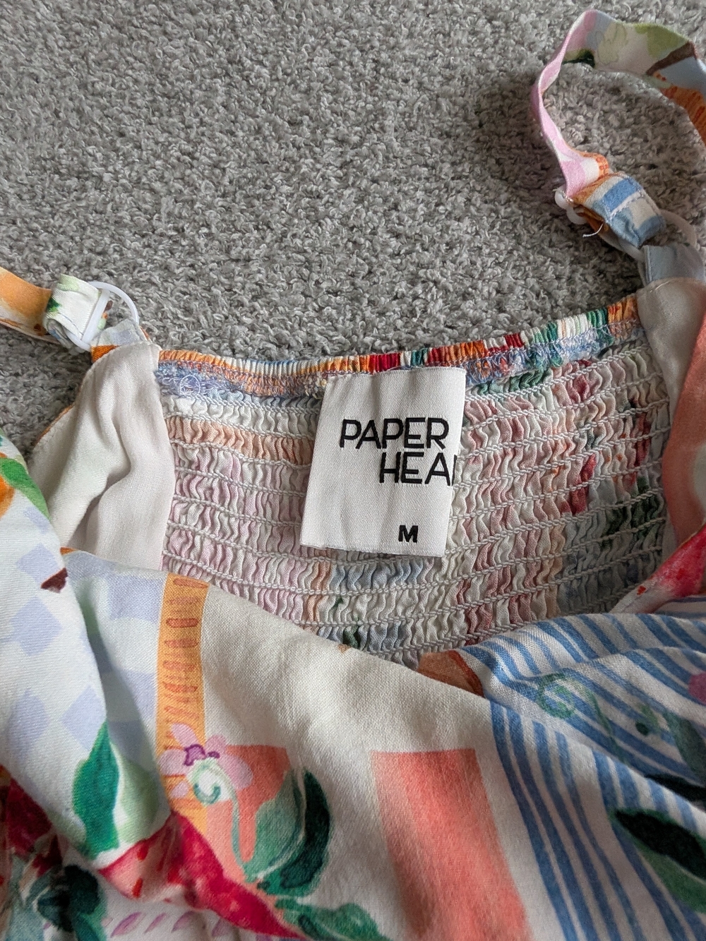 Floral Print Strap Maxi Dress in Multi - Picture 4 of 5